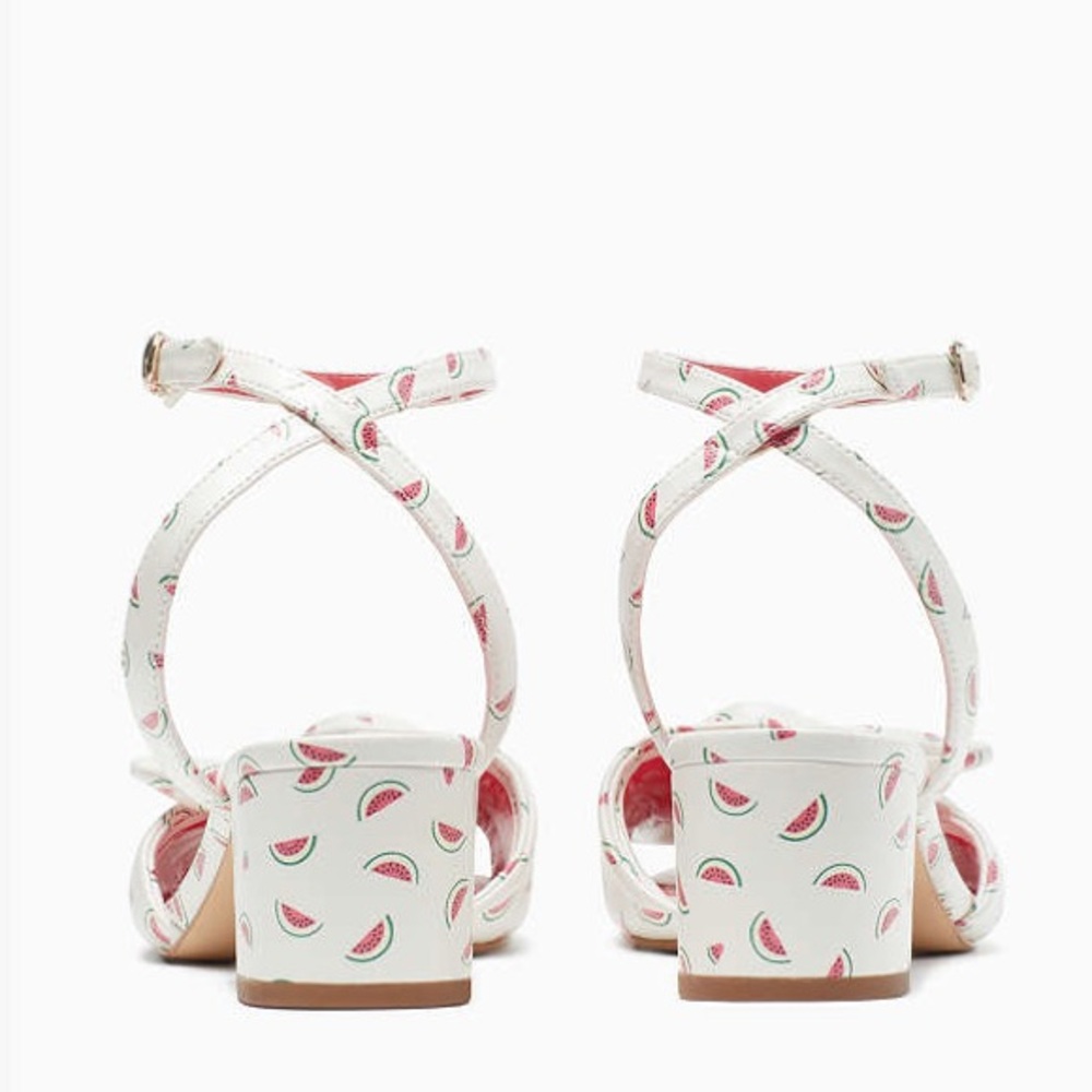 Kate Spade Camille Watermelon Party Sandals  NEW!! Super Rare Fun Shoes Size 8 - Picture 3 of 13
